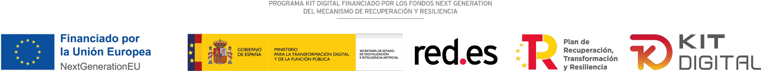 Programa KIT DIGITAL financiado por los fondos Next Generation del Mecanismo de Recuperación y Resiliencia